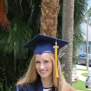 Navy Blue Graduation Cap